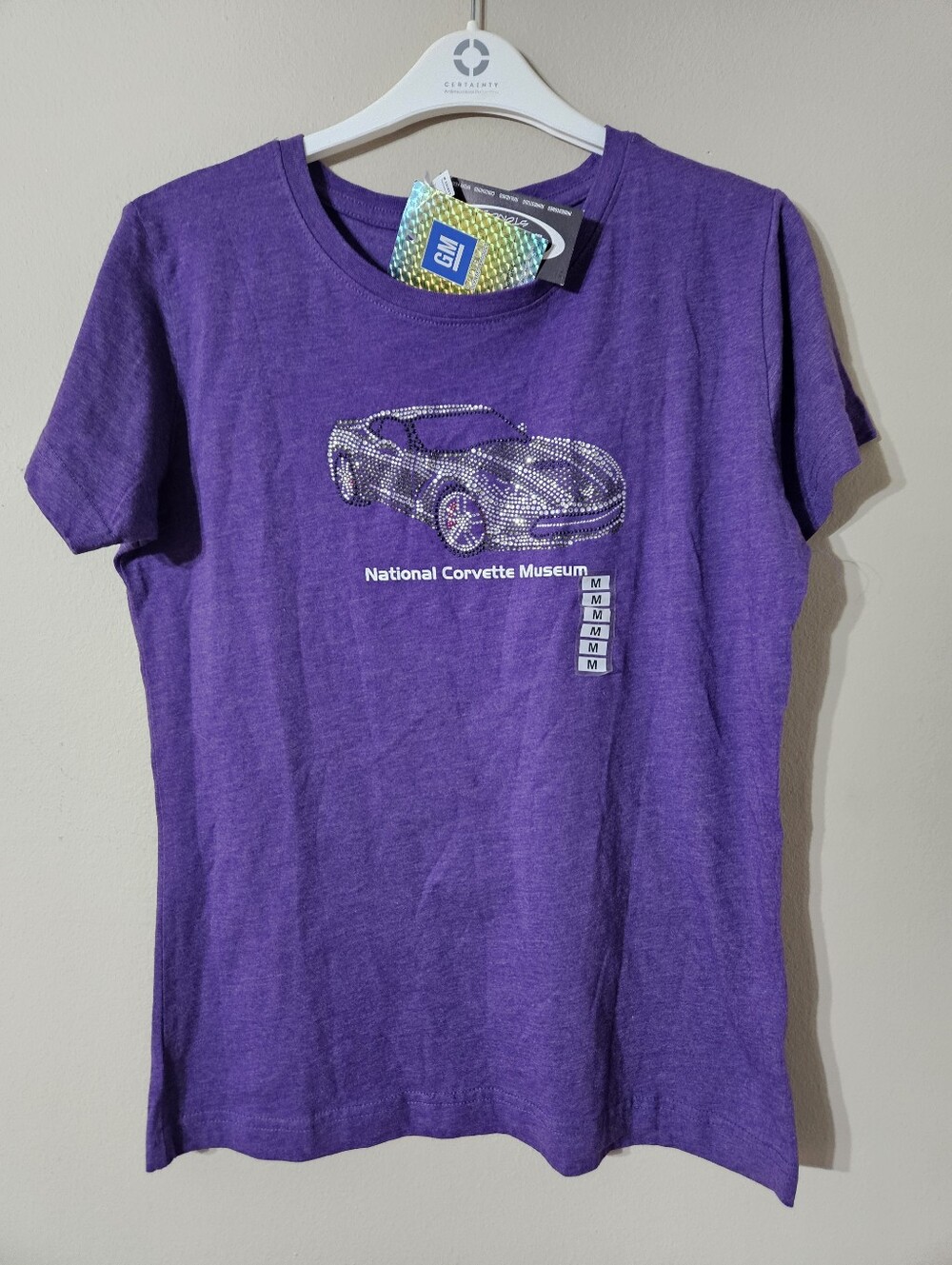 NWT! Corvette Studded Tshirt Medium